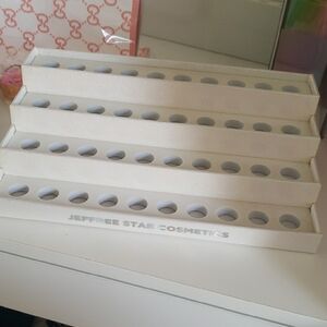 Jeffree Star Glitter White Makeup Organizer